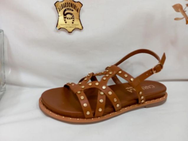 16239203-S8A1 SANDALIA SRA. PIEL CAMEL CARMELA