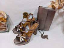 18189 SANDALIA NAPA METAL ACERO  P. MIRALLES