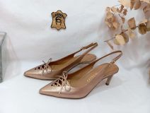 18752 SANDALIA NAPA METAL ORO ROSA P. MIRALLES