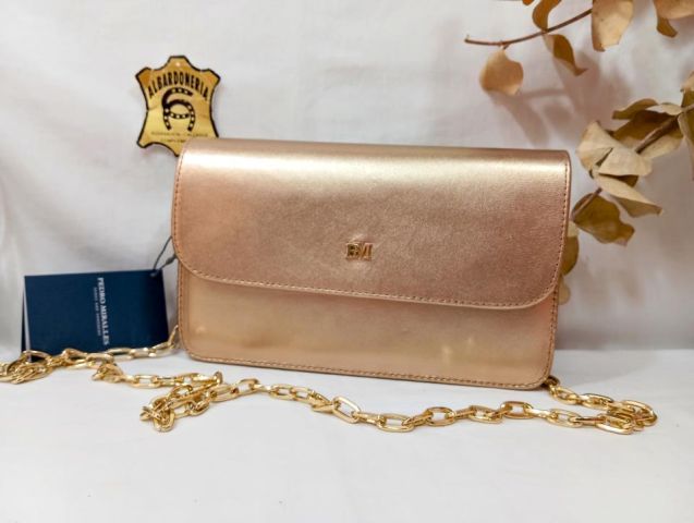 B608 BOLSO NAPA METAL HUMO PEDRO MIRALLES
