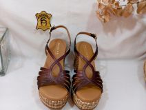 16447 SANDALIA METAL MARRÓN WEEKEND