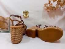 16447 SANDALIA METAL MARRÓN WEEKEND