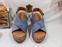 16453 SANDALIA VELOUR JEANS WEEKEND