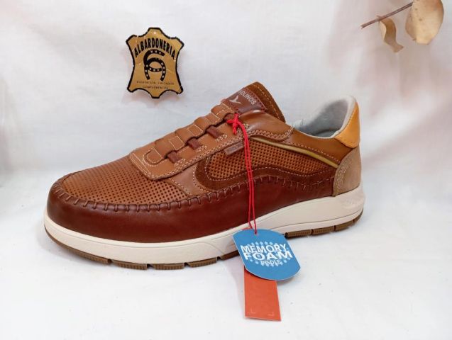 M7W-6423C1 ZAPATO SALAMANCA CUERO PIKOLINOS
