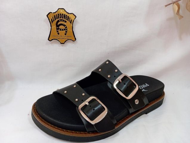 W7Z-0939 SANDALIA AITANA BLACK PIKOLINOS
