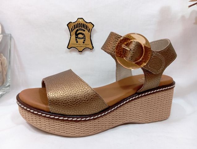 102777 SANDALIA NIDO D9450-AL ALUM.BRONCE 