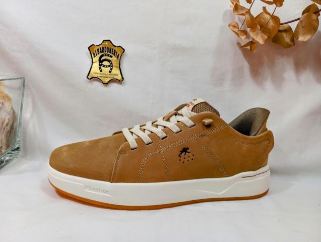 506565 ZAPATO F2378 NADAL NOBUCK CAMEL FLUCHOS