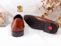 23843 ZAPATO 9668 CESAR MEMORY PLACA CUERO 