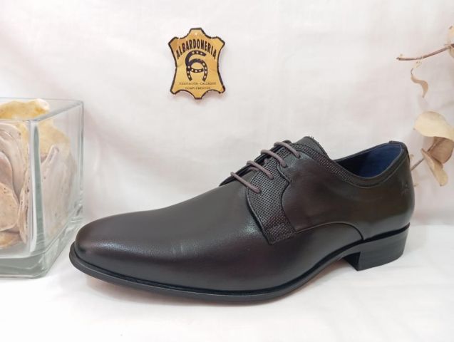 23846 ZAPATO 9668 CESAR MEMORY PLACA NEGRO 