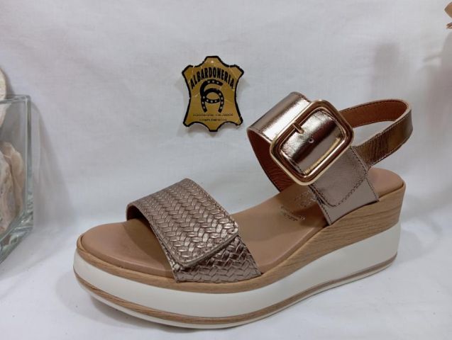 103345 SANDALIA PRINCE D9642-GV GALVANO CAVA