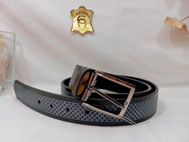 11553 CINTURON PIEL VAQUETA PLANA GR.NEGRO POSSUM