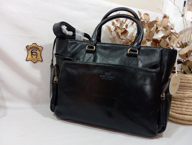 62-MG52019 BOLSO ANTONI PIEL NEGRO