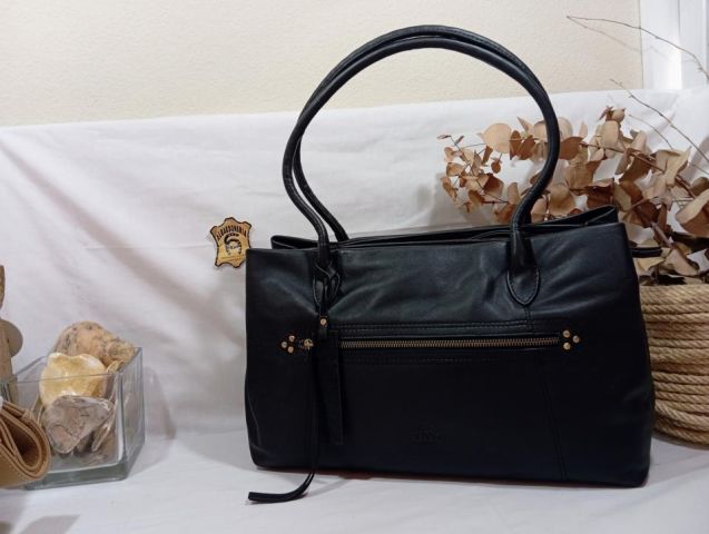 62-MM61010 BOLSO ANTONI PIEL NEGRO