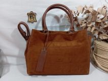 62-MN61015 BOLSO ANTONI PIEL MOKA/CUERO