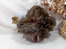 41000306 SOMBRERO LISO PELO PLUMAS