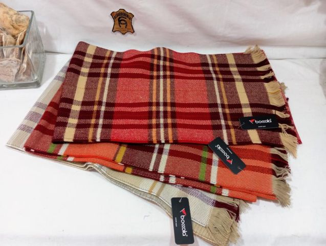 B3903-(1-3-4) BUFANDA *28X180 100%PC
